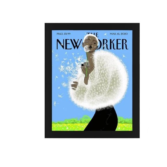 New Yorker Magazine Dandelion Print - Picture 1 of 2